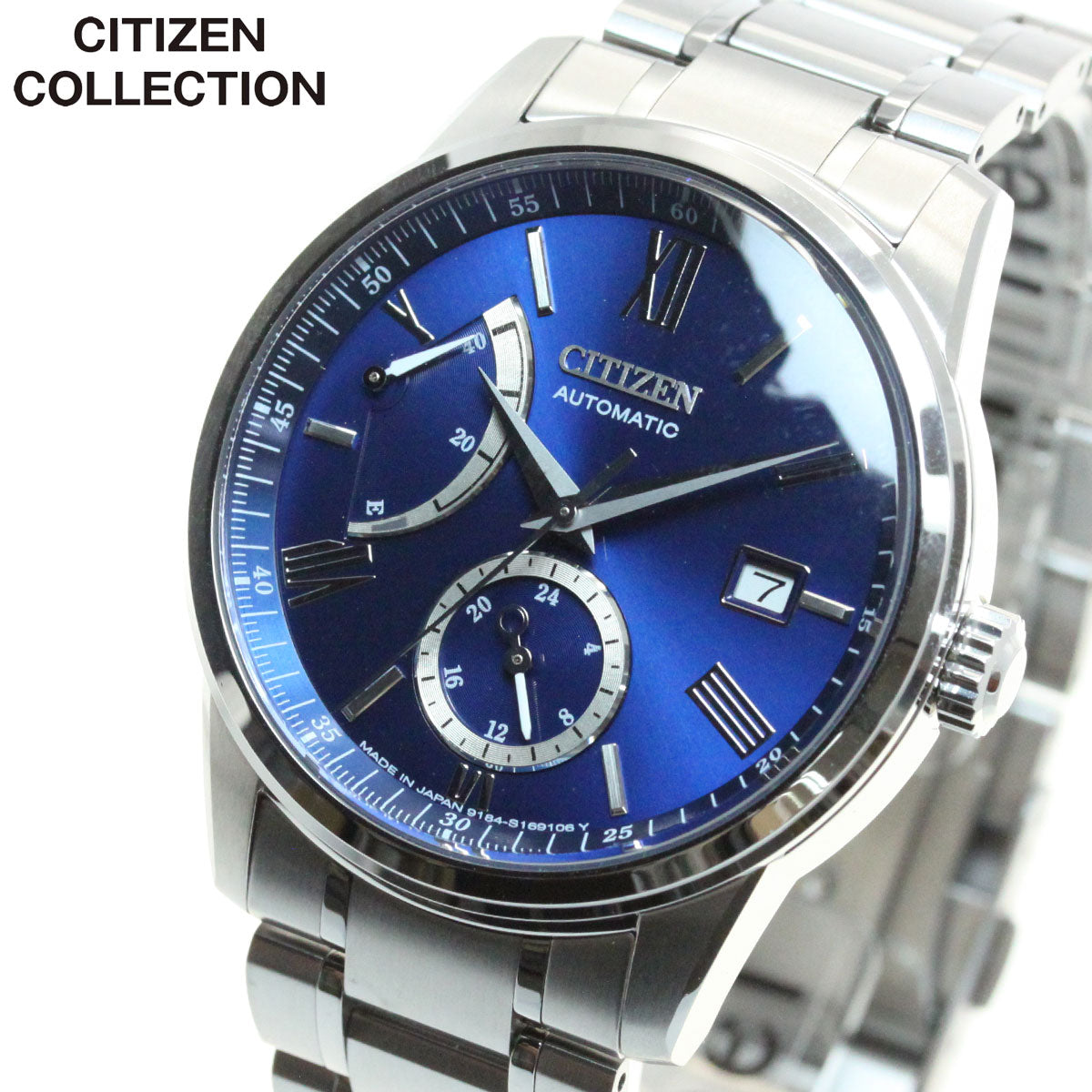 シチズンコレクション CITIZEN COLLECTION メカニカル クラシカルライン マルチハンズ  自動巻き 機械式 腕時計 メンズ NB3001-61M