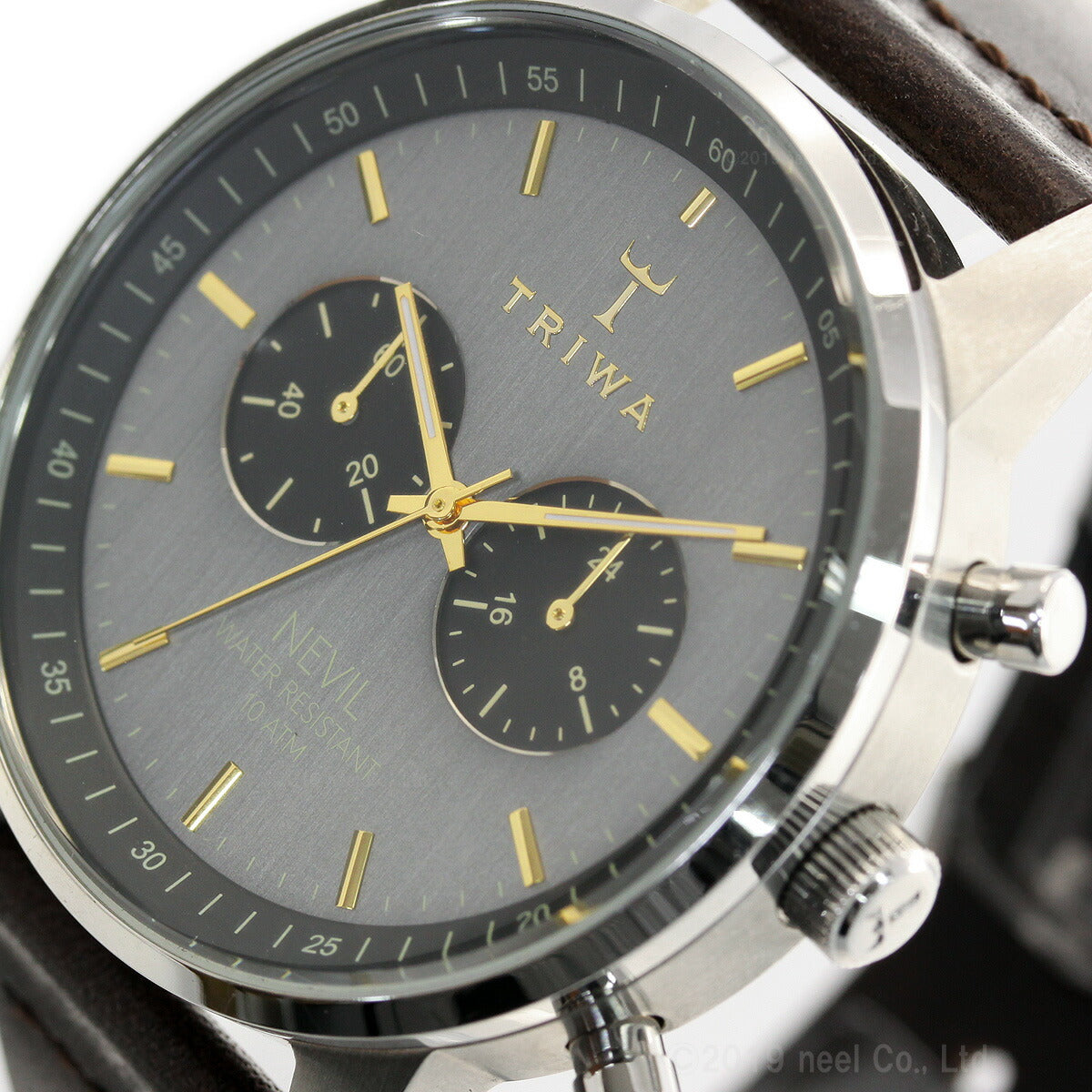 トリワ TRIWA 腕時計 メンズ レディース スモーキー ネヴィル SMOKY NEVIL クロノグラフ NEST114-CL010412