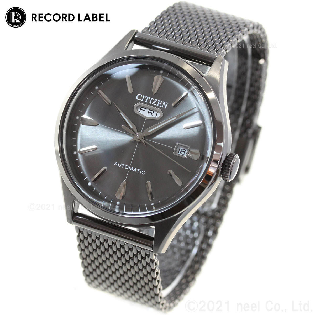 シチズン レコードレーベル RECORD LABEL メカニカル 自動巻き 機械式 特定店取扱いモデル 腕時計 メンズ CITIZEN C7 クリスタルセブン NH8397-80H