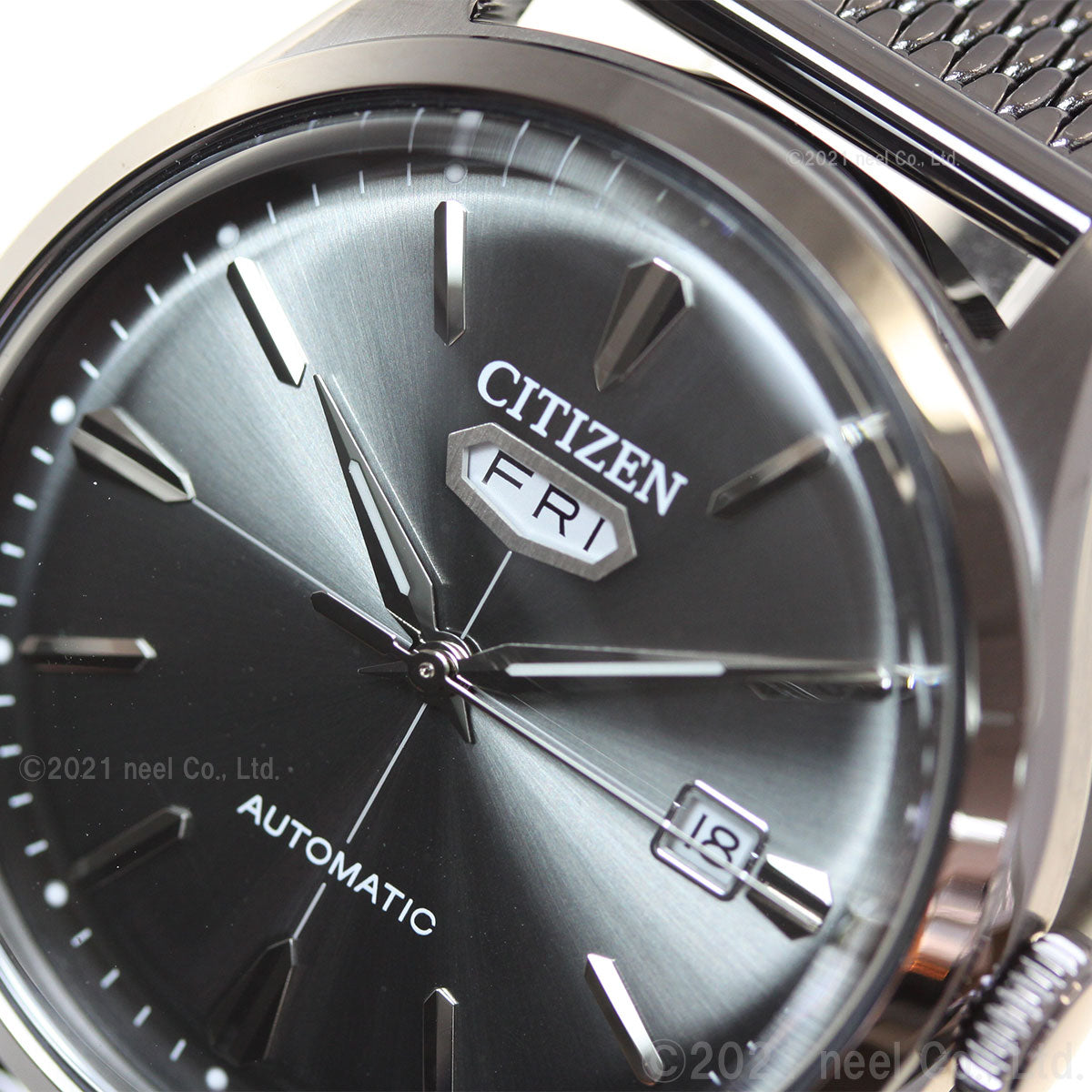 シチズン レコード レーベル 特定店取扱いモデル 腕時計 メンズ 自動巻き C7 クリスタルセブン 機械式 RECORD LABEL 
