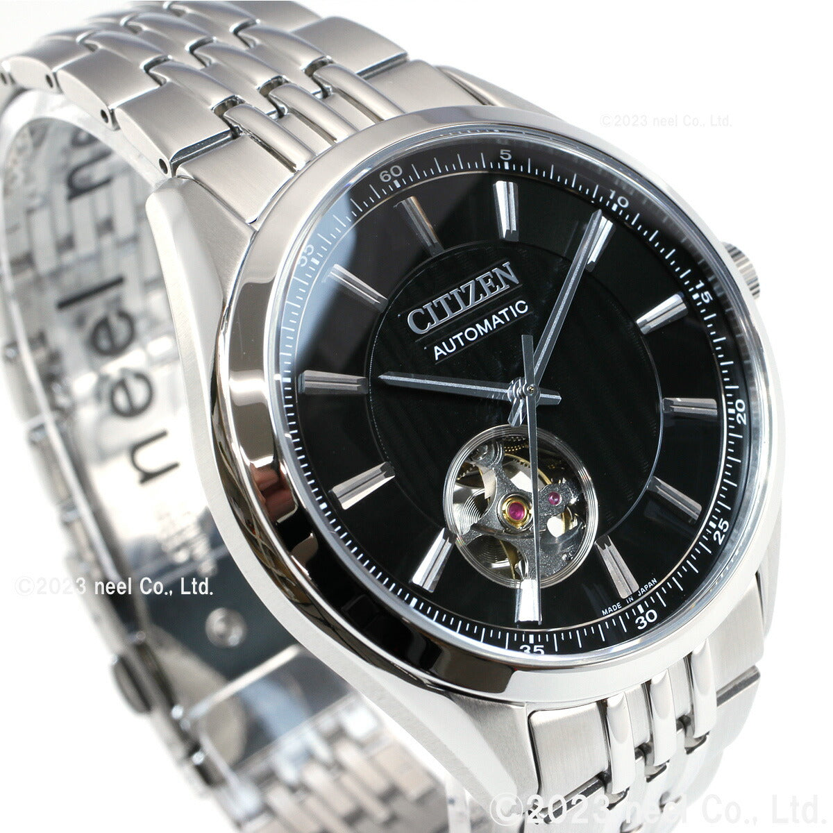 シチズンコレクション CITIZEN COLLECTION メカニカル 自動巻き 機械式 腕時計 メンズ NH9110-90E クラシックオープンハート