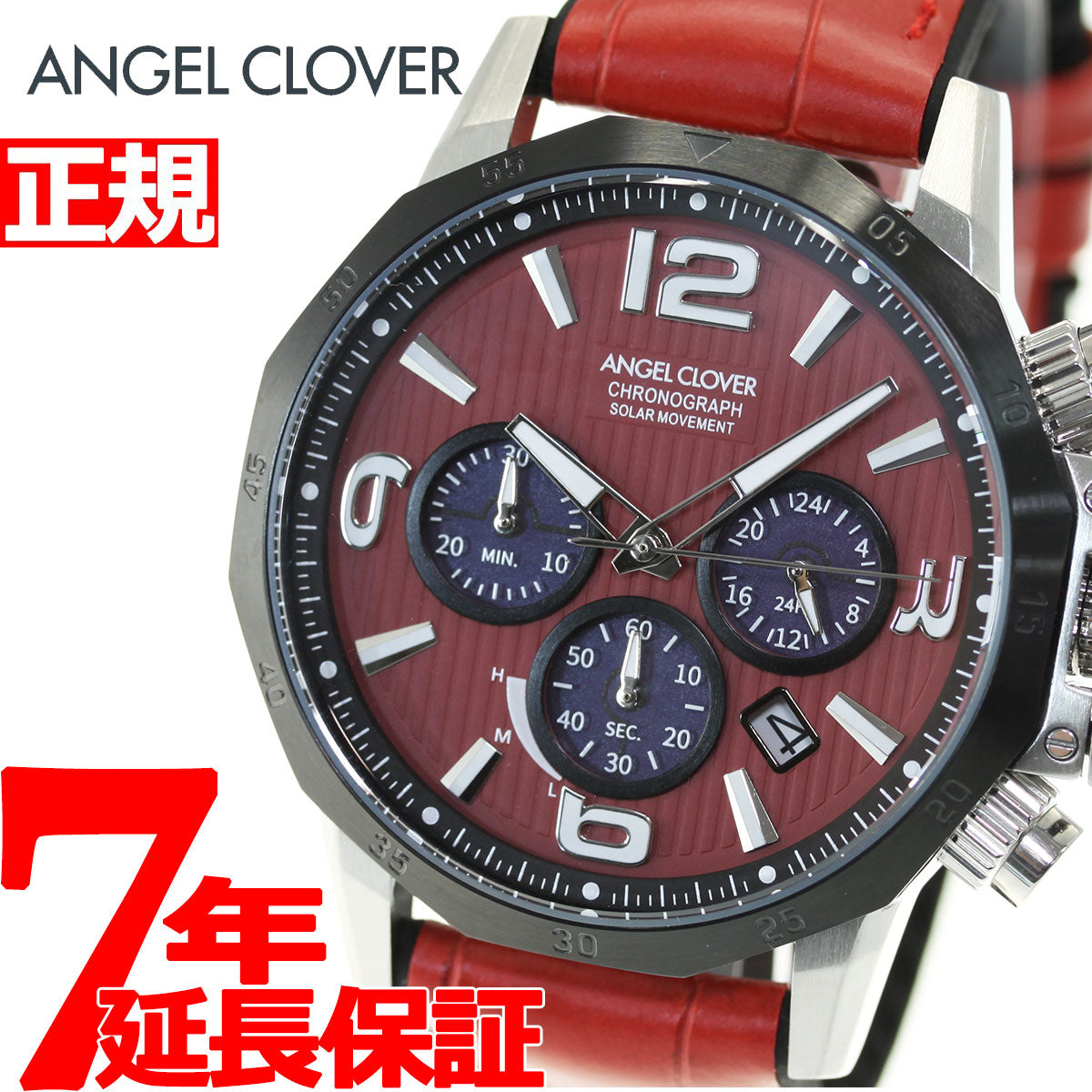 エンジェルクローバー ANGEL CLOVER ソーラー 腕時計 メンズ タイムクラフトソーラー TIME CRAFT SOLAR クロノグラフ NTS45SRE-RE