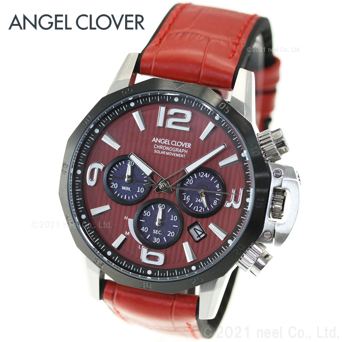 エンジェルクローバー ANGEL CLOVER ソーラー 腕時計 メンズ タイムクラフトソーラー TIME CRAFT SOLAR クロノグラフ NTS45SRE-RE