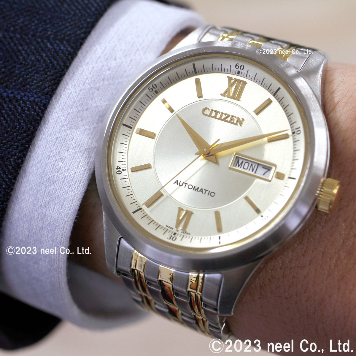 シチズンコレクション CITIZEN COLLECTION メカニカル 自動巻き 機械式 腕時計 メンズ NY4057-63P