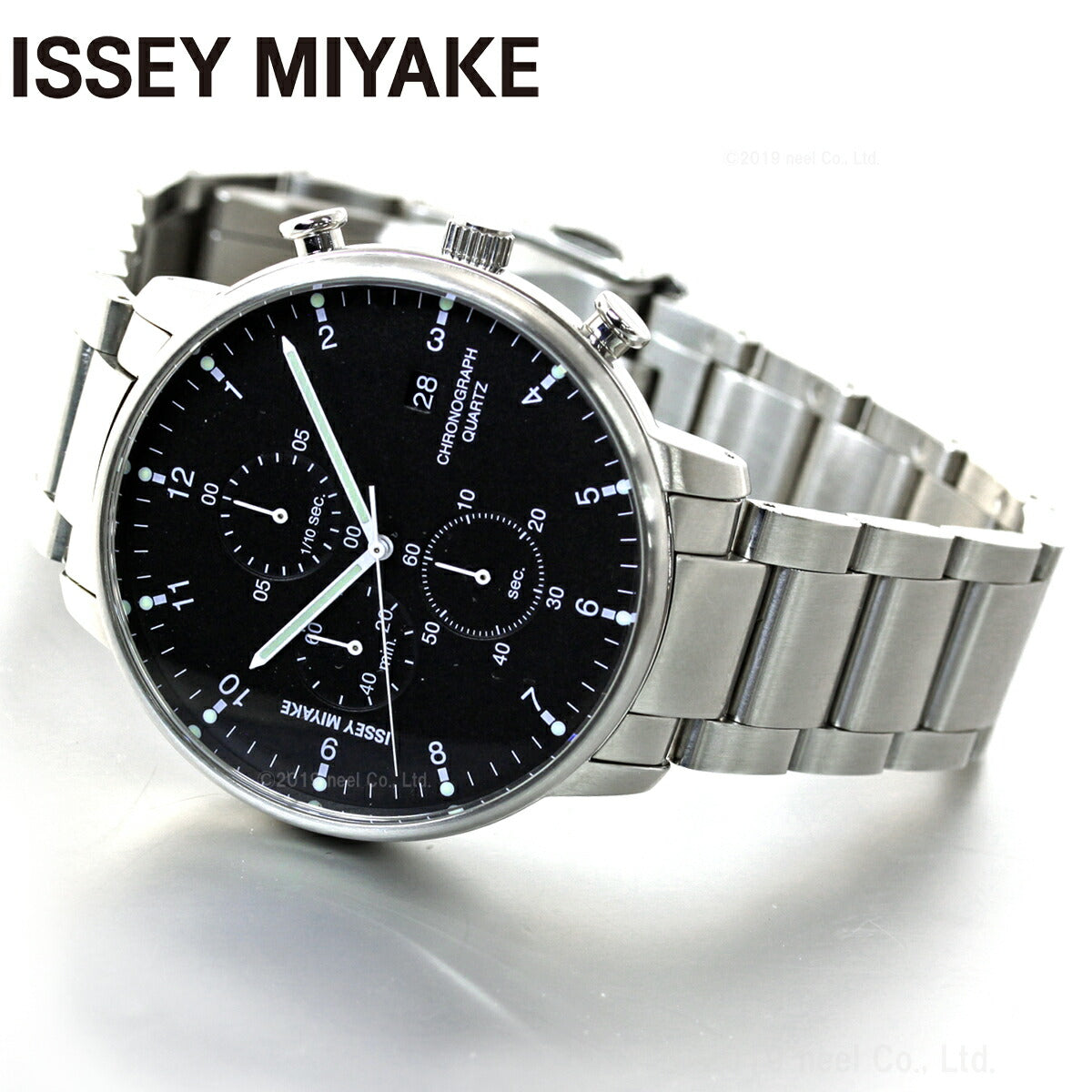 イッセイミヤケ ISSEY MIYAKE 腕時計 時計 メンズ C シー 岩崎一郎デザイン クロノグラフ NYAD001