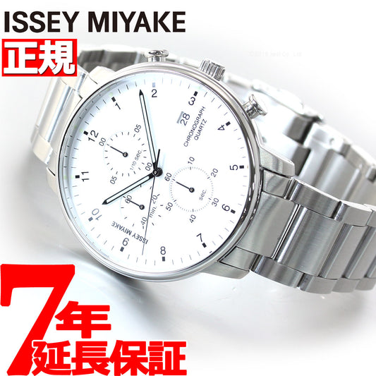 イッセイミヤケ ISSEY MIYAKE 腕時計 メンズ C シー 岩崎一郎デザイン クロノグラフ NYAD002