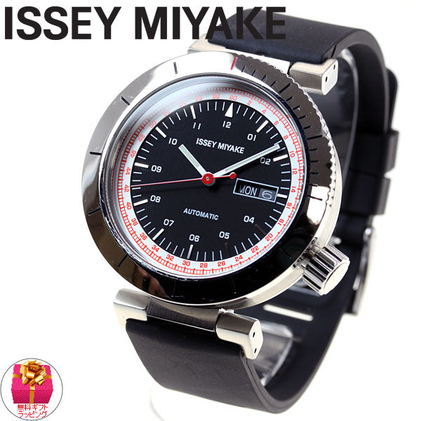 イッセイミヤケ ISSEY MIYAKE 自動巻き 腕時計 メンズ W ダブリュ 和田智デザイン NYAE002