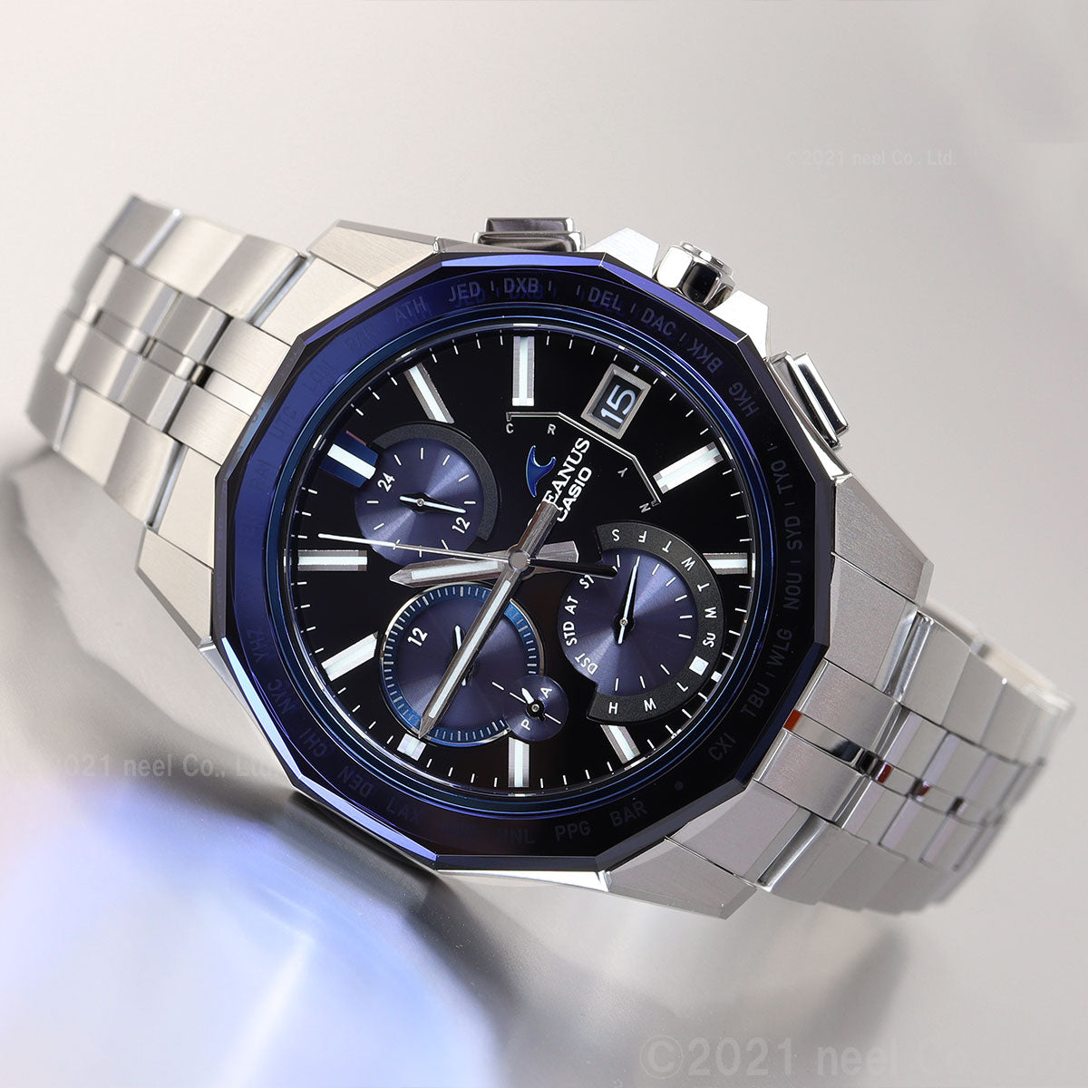 オシアナス Manta マンタ 限定モデル OCW-S6000-1AJF メンズ 腕時計 電波 ソーラー タフソーラー CASIO カシオ Premium Production Line