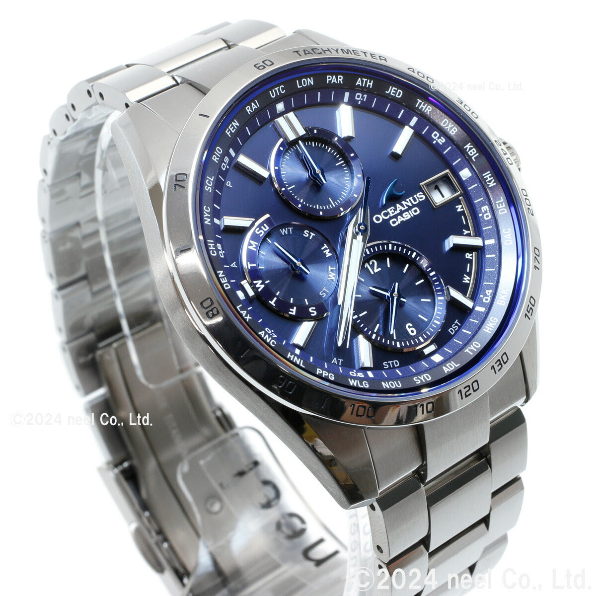 カシオ オシアナス 電波 ソーラー 腕時計 メンズ タフソーラー CASIO OCEANUS CLASSIC LINE OCW-T2600-2A3JF Premium Production Line【2024 新作】