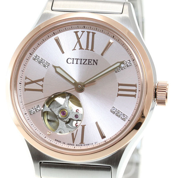 シチズン CITIZEN コレクション メカニカル 自動巻き 機械式 腕時計 レディース PC1006-50W