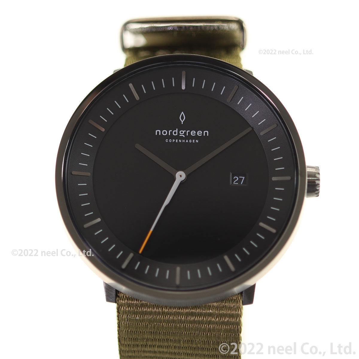 ノードグリーン nordgreen 腕時計 メンズ PH40GMNYAGBL Philosopher フィロソファー 40mm 北欧デザイン ブラック