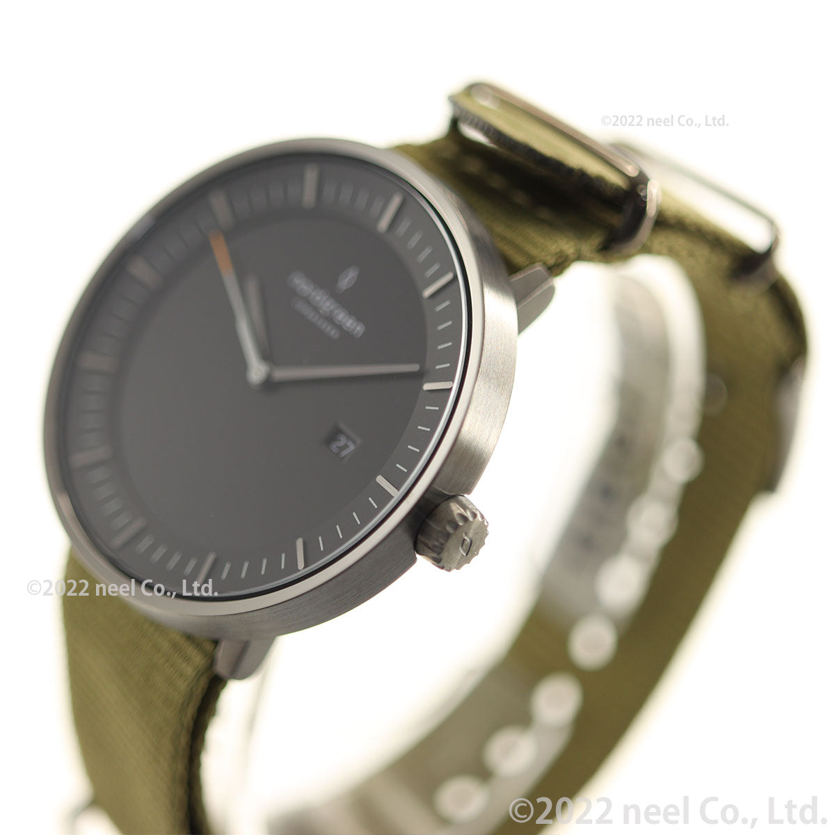 ノードグリーン nordgreen 腕時計 メンズ PH40GMNYAGBL Philosopher フィロソファー 40mm 北欧デザイン ブラック