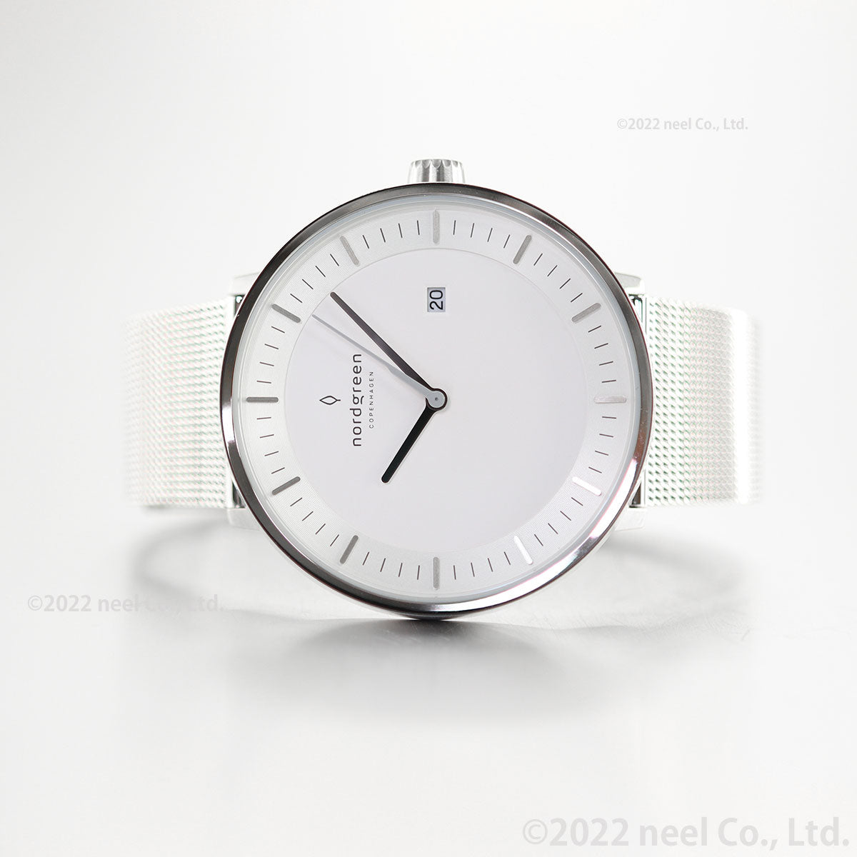 ノードグリーン nordgreen 腕時計 メンズ PH40SIMESIXX Philosopher フィロソファー 40mm 北欧デザイン ホワイト