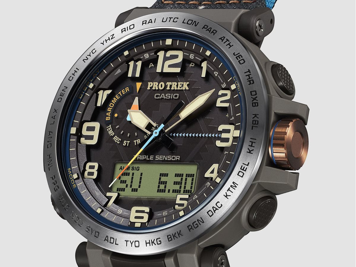 カシオ プロトレック CASIO PRO TREK ソーラー PENDLETON コラボ 限定モデル 腕時計 メンズ タフソーラー PRG-601PE-5JR チーフジョセフ柄