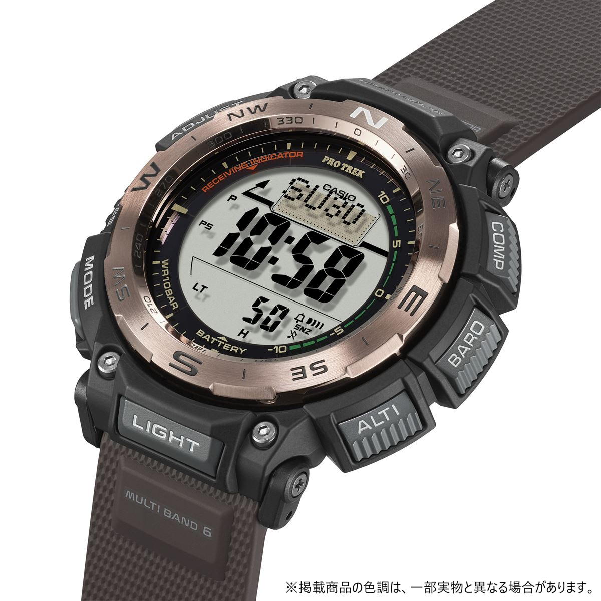 カシオ プロトレック CASIO PRO TREK 電波 ソーラー 腕時計 メンズ Climber Line PRW-3400Y-5JF