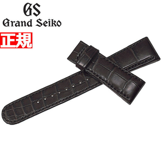 グランドセイコー GRAND SEIKO 替えバンド ベルト メンズ ダークブラウン クロコダイル 20mm R0112AC