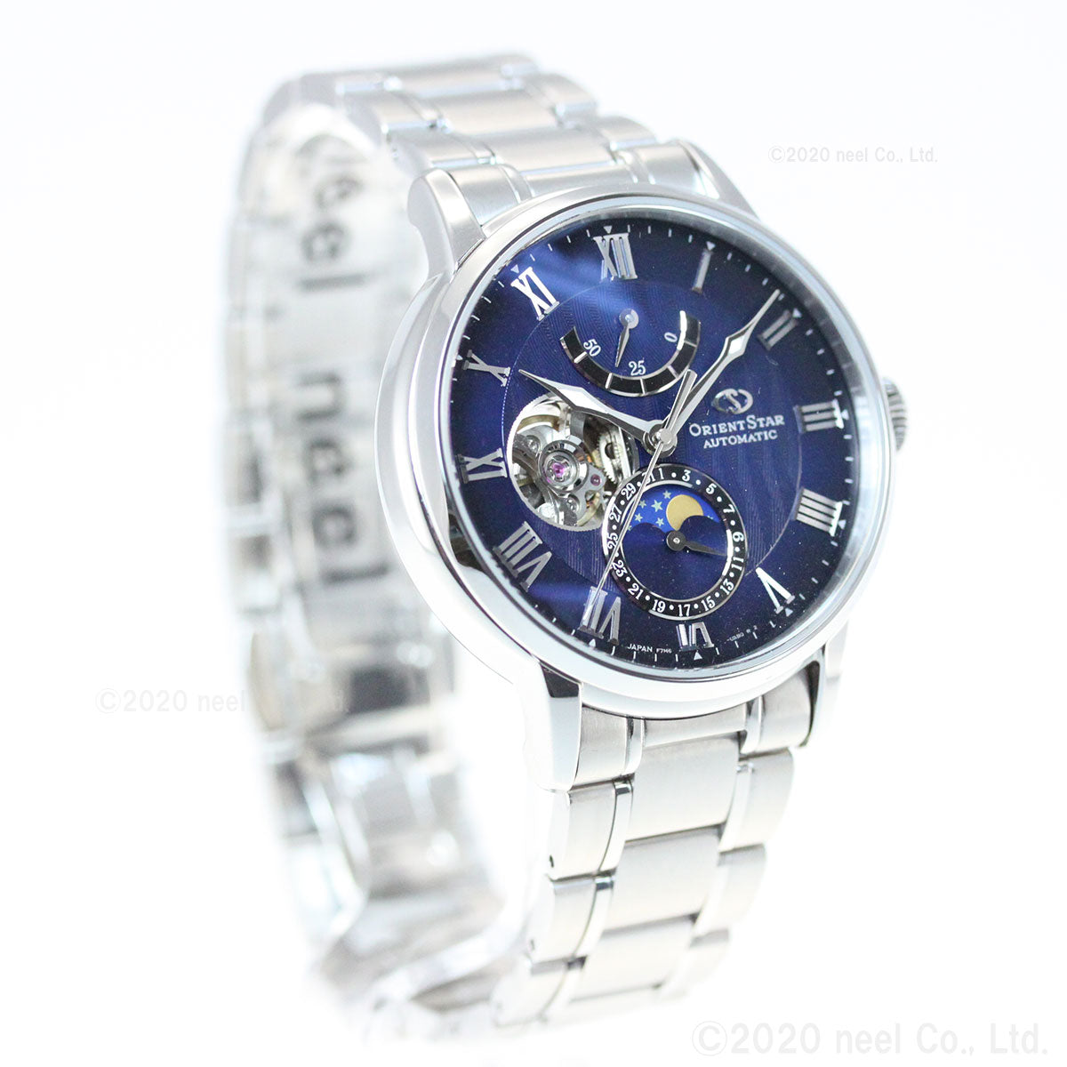オリエントスター ORIENT STAR 腕時計 メンズ 自動巻き 機械式 クラシック CLASSIC メカニカルムーンフェイズ RK-AY0103L