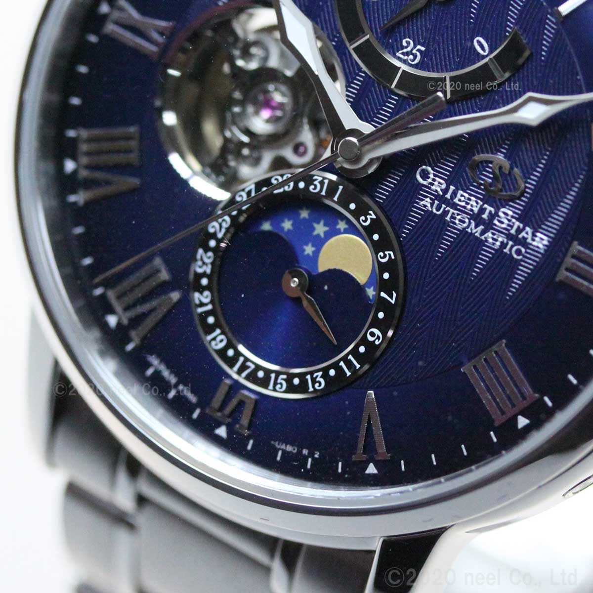 オリエントスター ORIENT STAR 腕時計 メンズ 自動巻き 機械式 クラシック CLASSIC メカニカルムーンフェイズ RK-AY0103L