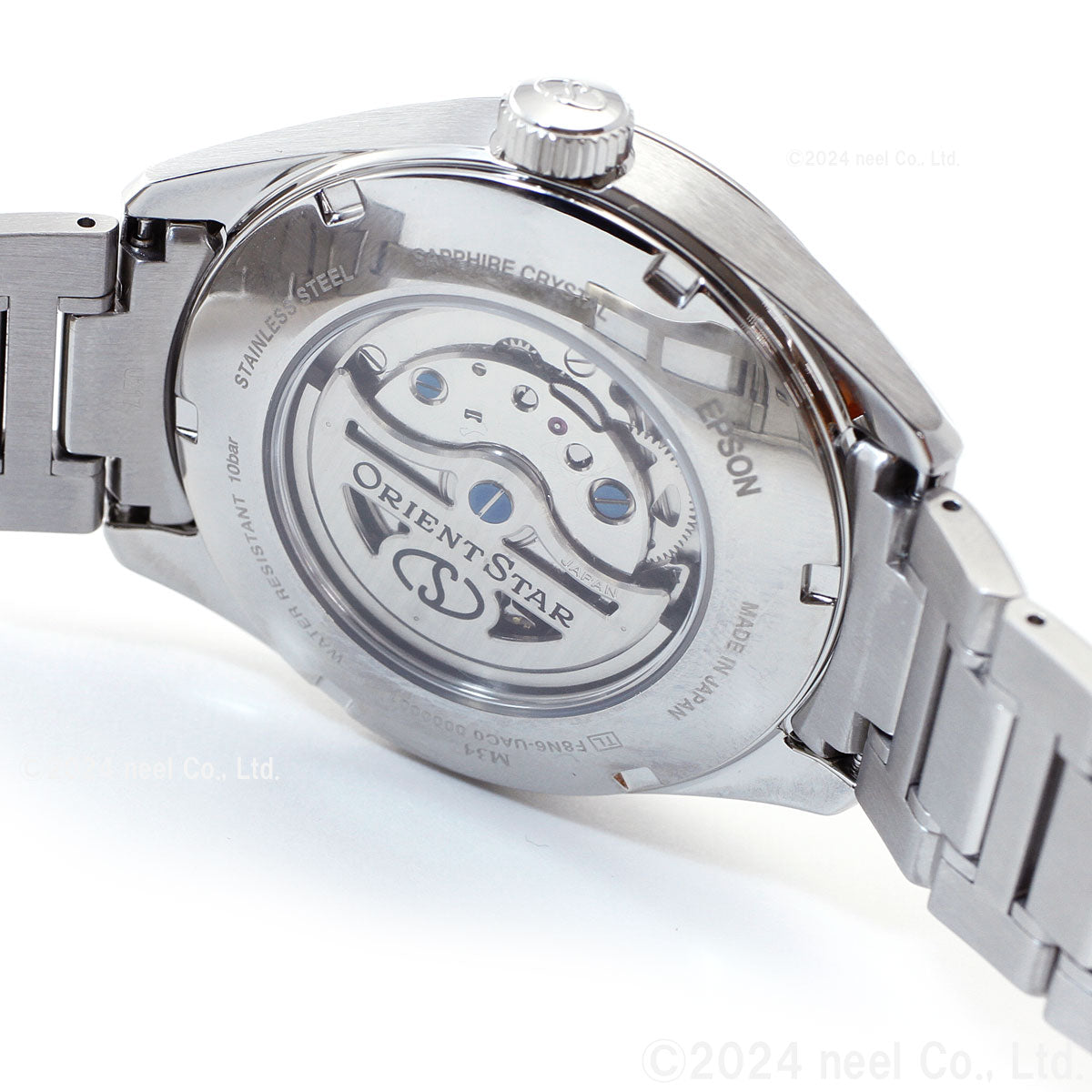 オリエントスター ORIENT STAR M34 F8 デイト 腕時計 メンズ 自動巻き 機械式 RK-BX0003L【2024 新作】