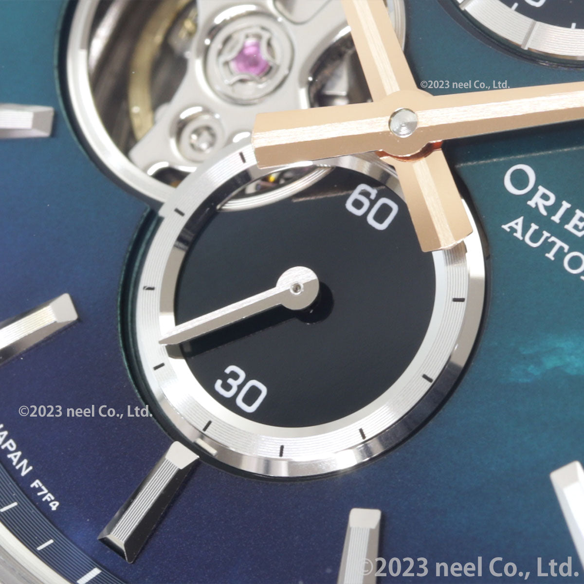 オリエントスター ORIENT STAR M34 F7 セミスケルトン 腕時計 メンズ 自動巻き 機械式 RK-BY0001A