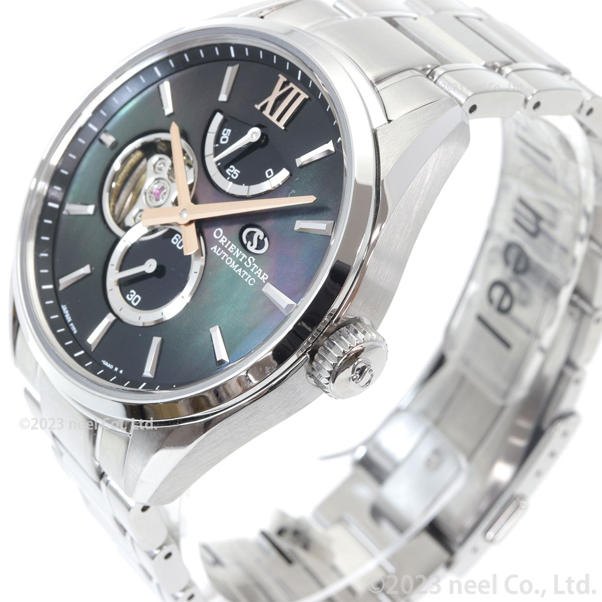 オリエントスター ORIENT STAR M34 F7 セミスケルトン 限定モデル 腕時計 メンズ 自動巻き 機械式 RK-BY0006A