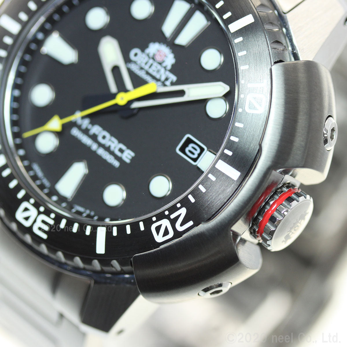 【2月29日から値上げ】オリエント ORIENT M-FORCE エムフォース オリエント70周年記念モデル 腕時計 メンズ 自動巻き 機械式  スポーツ SPORTS RN-AC0L01B