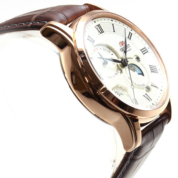 オリエント ORIENT クラシック CLASSIC 腕時計 メンズ 自動巻き オートマチック メカニカル サン＆ムーン RN-AK0001S