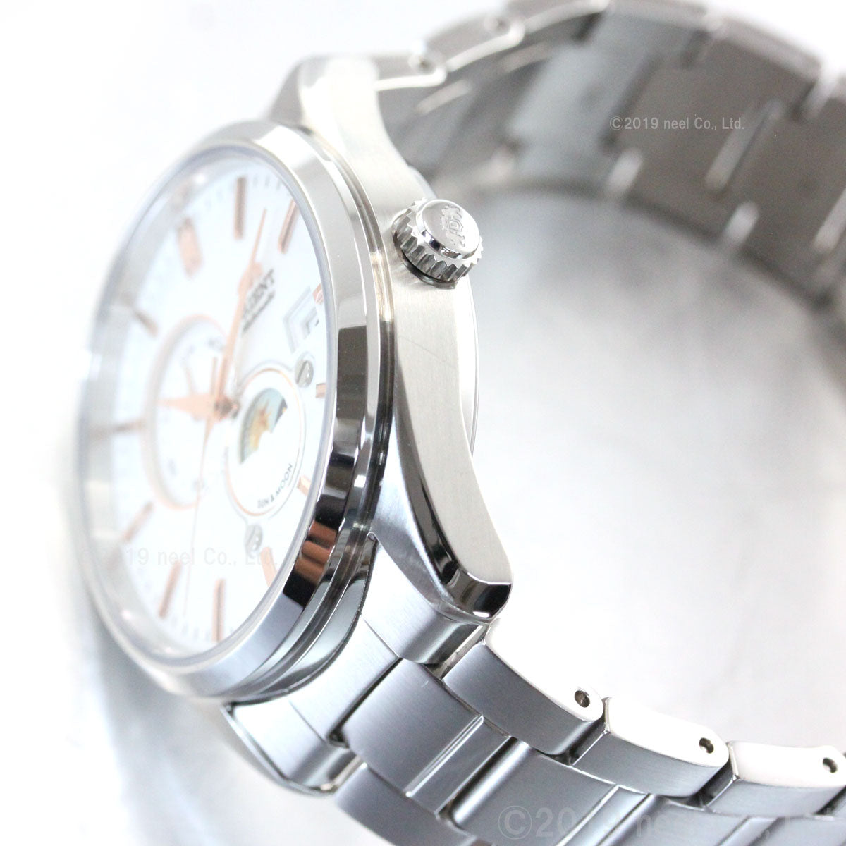 オリエント 腕時計 メンズ 自動巻き 機械式 ORIENT コンテンポラリー CONTEMPORARY サン＆ムーン RN-AK0301S