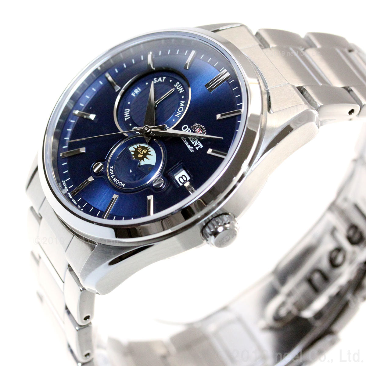 オリエント 腕時計 メンズ 自動巻き 機械式 ORIENT コンテンポラリー CONTEMPORARY サン＆ムーン RN-AK0303L