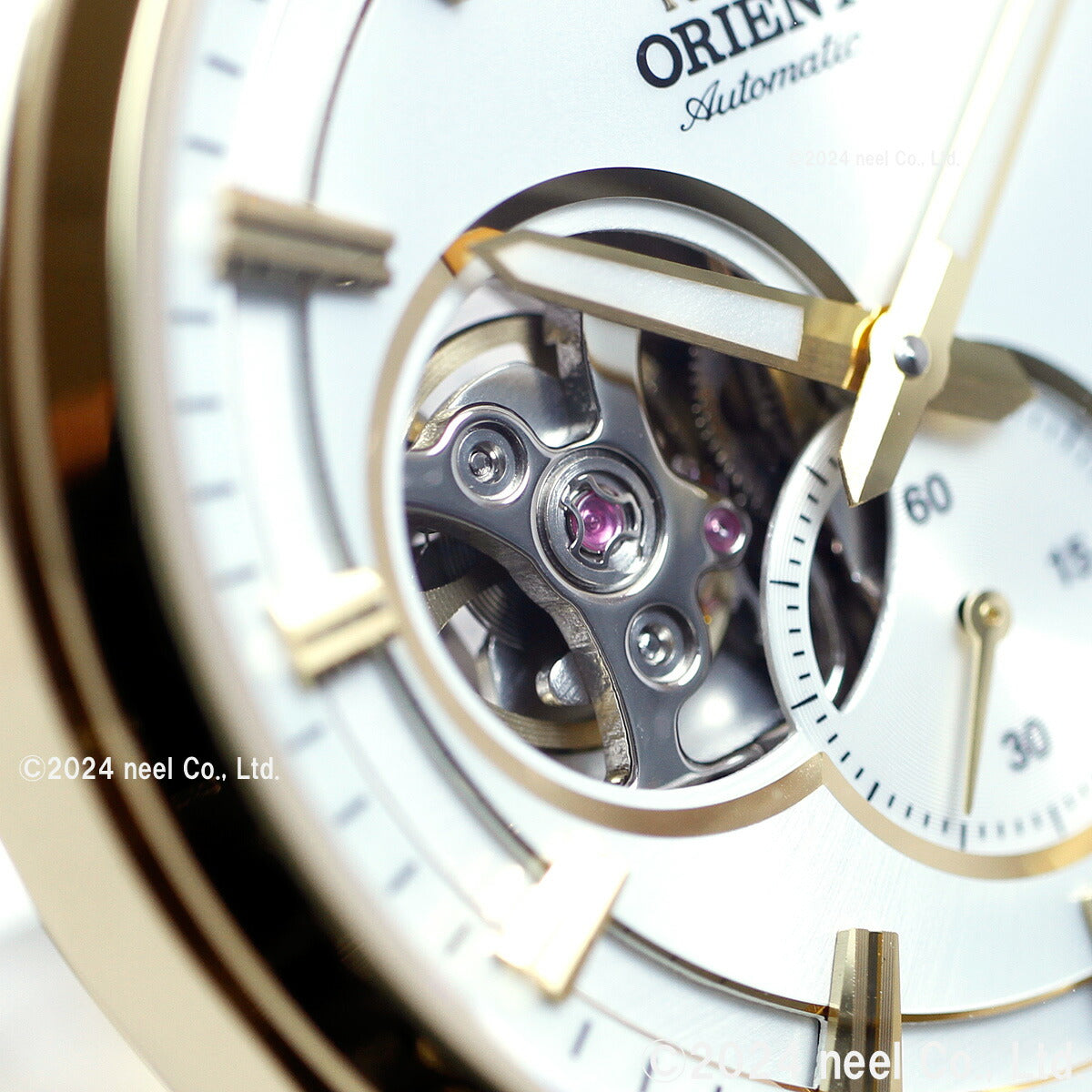 オリエント ORIENT コンテンポラリー セミスケルトン 腕時計 メンズ 自動巻き 機械式 RN-AR0007S【2024 新作】