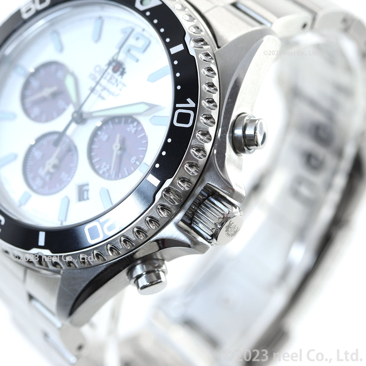 オリエント ORIENT スポーツ ソーラーパワード 腕時計 メンズ RN-TX0203S クロノグラフ マコ Mako