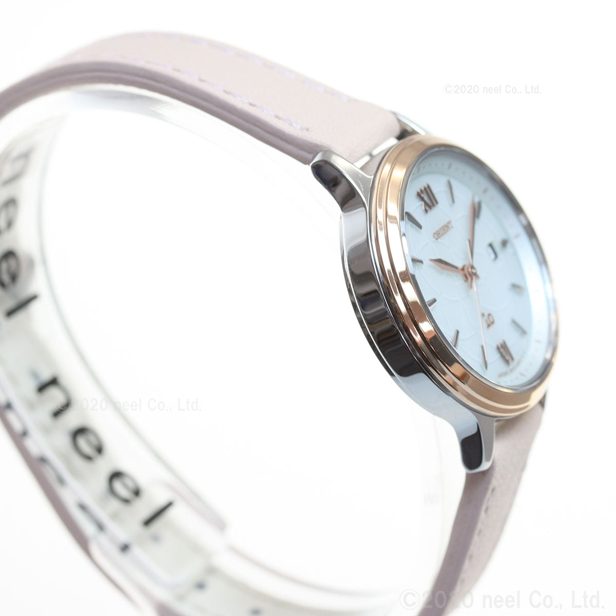 オリエント イオ ORIENT iO ソーラー 腕時計 レディース ナチュラル＆プレーン RN-WG0416S