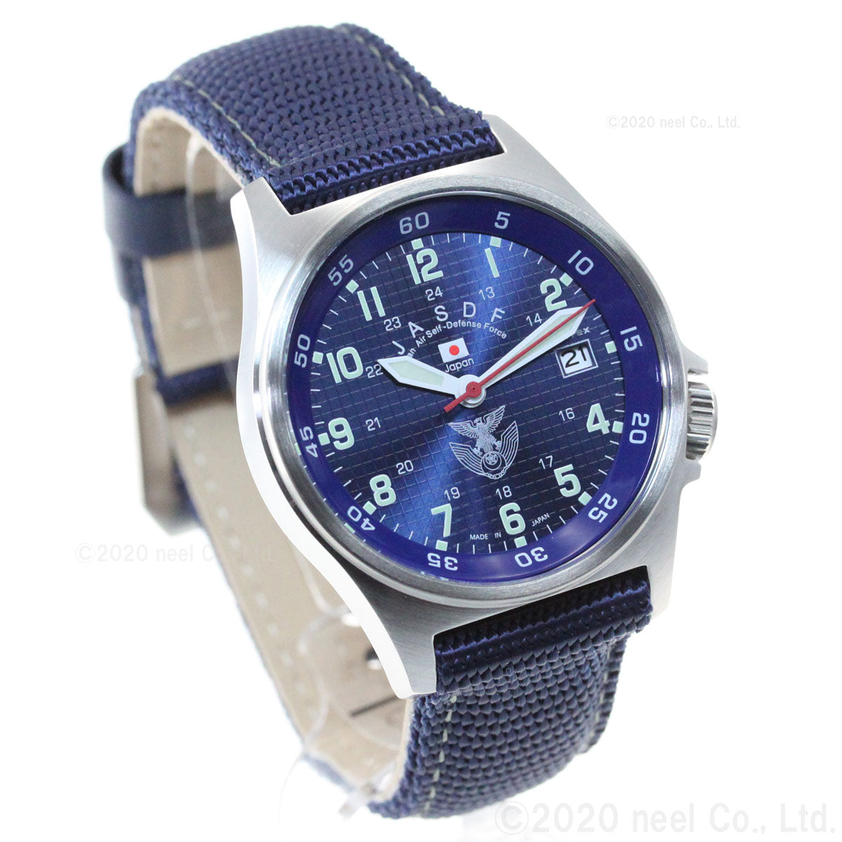 KENTEX ケンテックス 腕時計 メンズ JSDF スタンダード 自衛隊モデル 航空自衛隊 ナイロンバンド S455M-02【正規品】