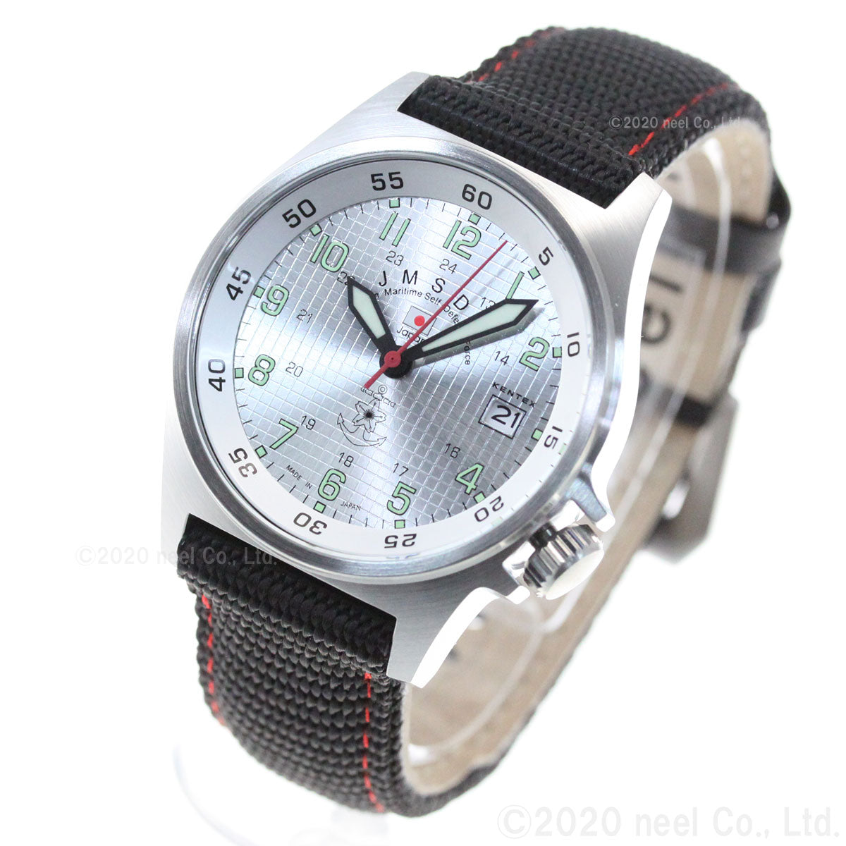 KENTEX ケンテックス 腕時計 メンズ JSDF スタンダード 自衛隊モデル 海上自衛隊 ナイロンバンド S455M-03【正規品】