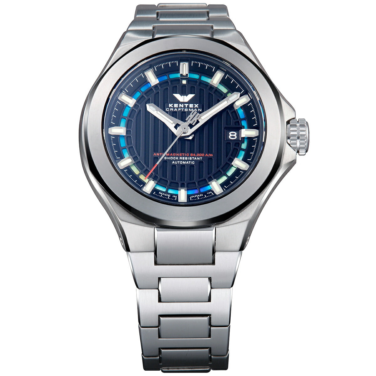 ケンテックス KENTEX クラフツマン プレステージ ブルー 限定モデル 日本製 S526X-8 腕時計 時計 メンズ 自動巻き CRAFTSMAN PRESTIGE BLUE
