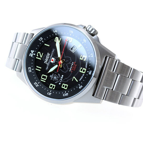 ケンテックス KENTEX ソーラー 腕時計 メンズ JSDF STANDARD 海上自衛隊モデル ミリタリー S715M-06