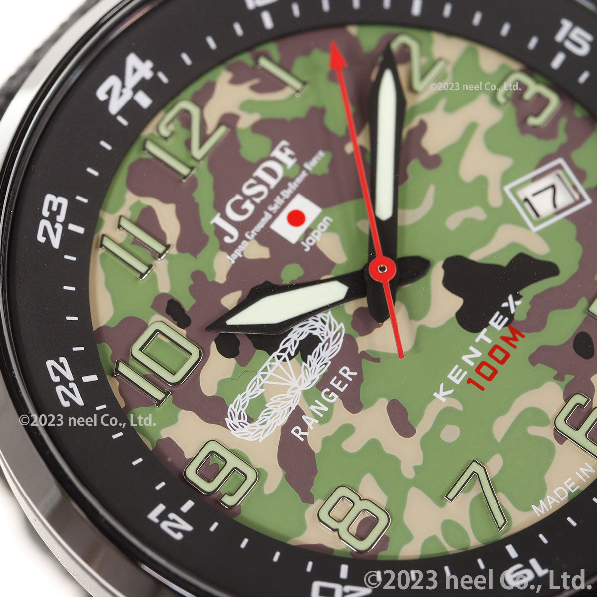 ケンテックス KENTEX JSDF 陸上自衛隊モデル 腕時計 時計 メンズ 日本製 S715M-8