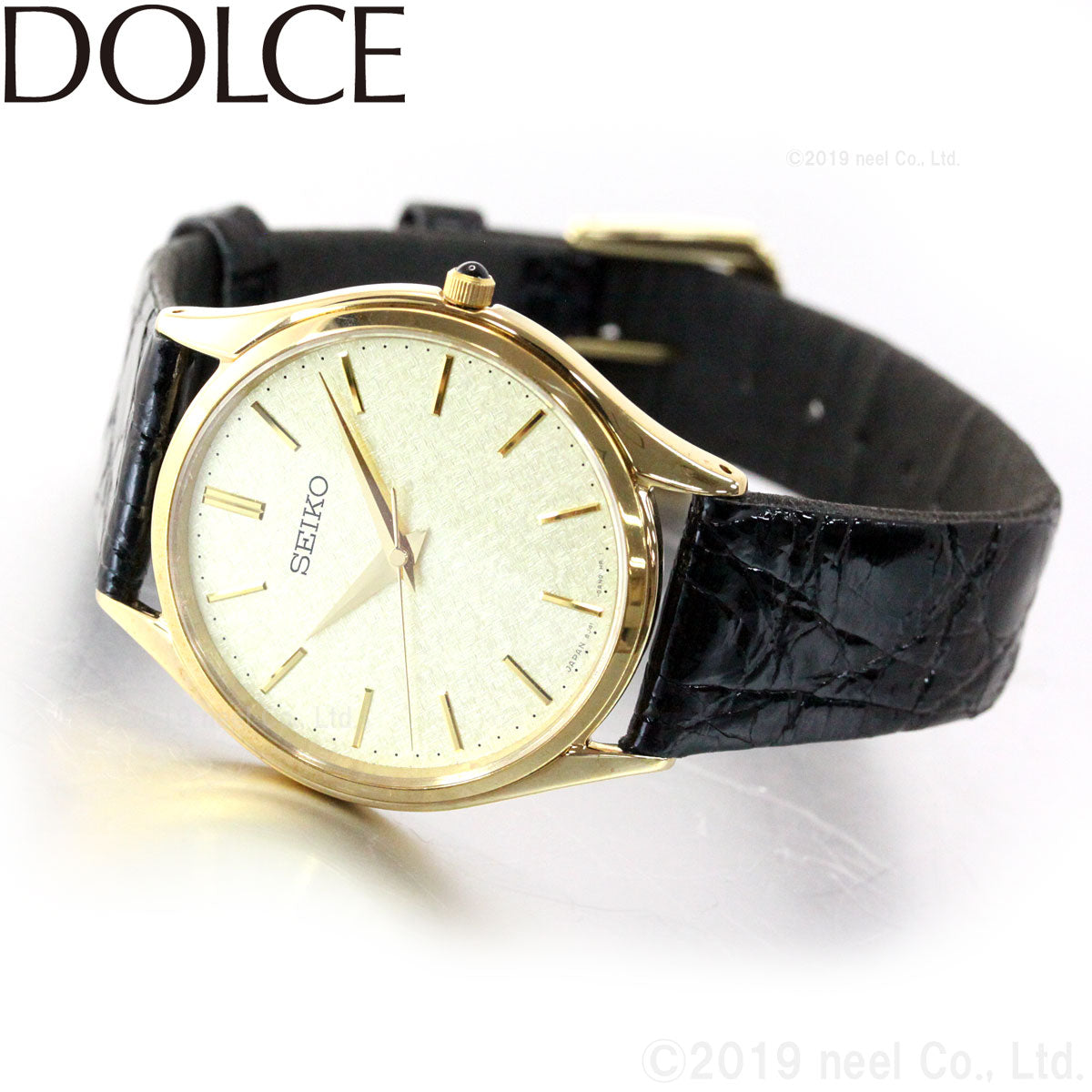 セイコー ドルチェ＆エクセリーヌ 腕時計 薄型ペア SEIKO DOLCE&EXCELINE ゴールド SACM150【正規品】【送料無料】