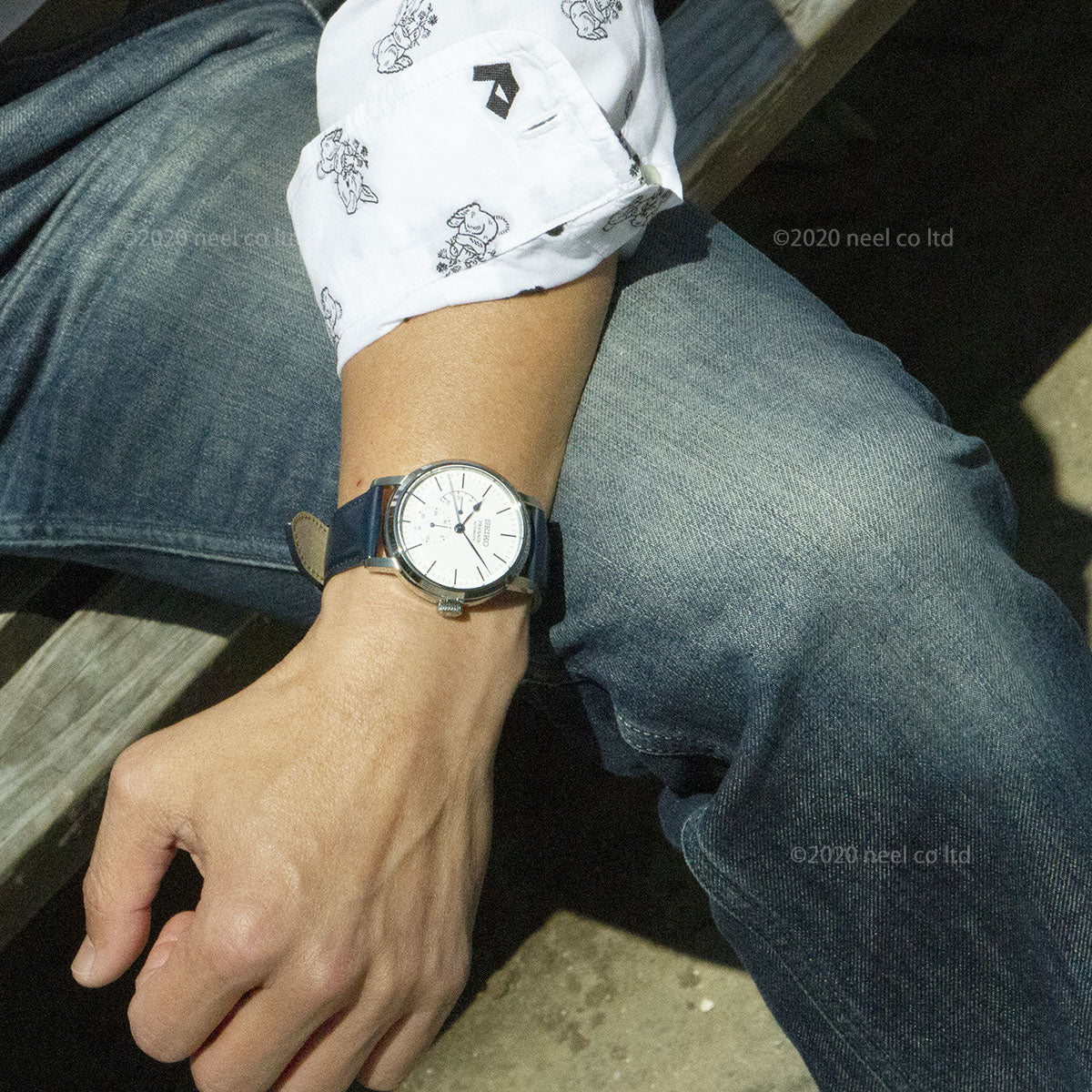 セイコー プレザージュ SEIKO PRESAGE 自動巻き メカニカル コアショップ専用モデル 腕時計 メンズ プレステージライン Rikiデザイン 琺瑯ダイヤル SARW055
