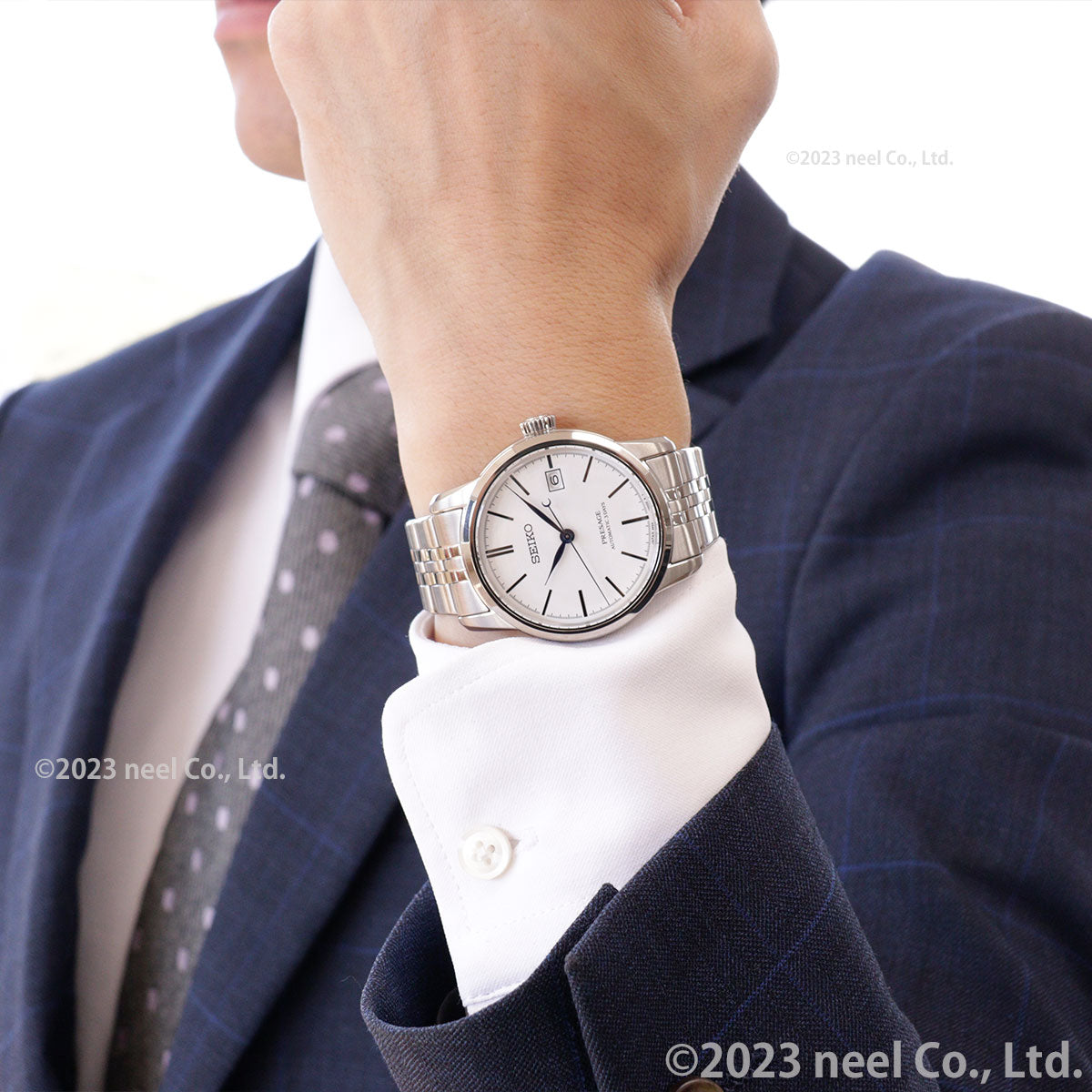 セイコー プレザージュ SEIKO PRESAGE コアショップ専用 流通限定モデル 腕時計 メンズ クラフツマンシップシリーズ 琺瑯ダイヤル SARX105