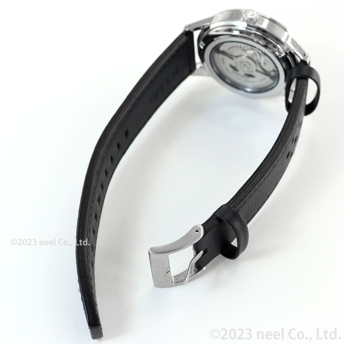 セイコー SEIKO PRESAGE 腕時計 メンズ SARY231 プレザージュ ベーシックライン 自動巻き メタリックオフホワイトxブラック アナログ表示