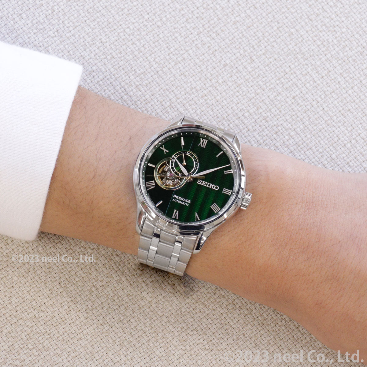 セイコー プレザージュ SEIKO PRESAGE 自動巻き メカニカル 腕時計 メンズ SARY237 Japanese Garden オープンハート