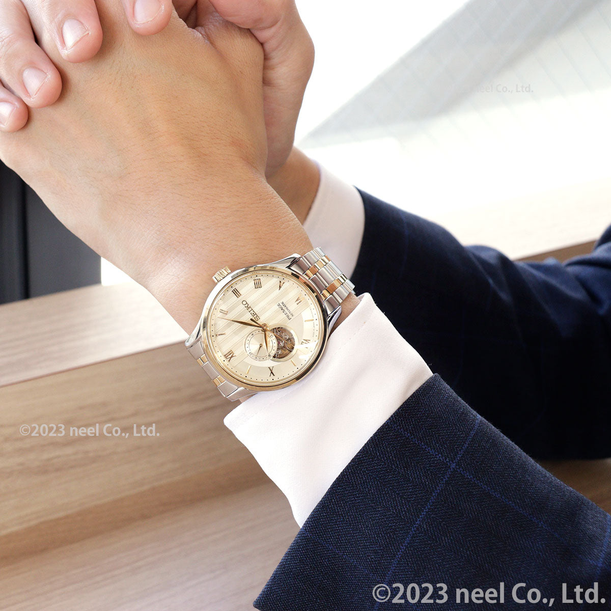 セイコー プレザージュ SEIKO PRESAGE 自動巻き メカニカル 腕時計 メンズ SARY238 Japanese Garden オープンハート