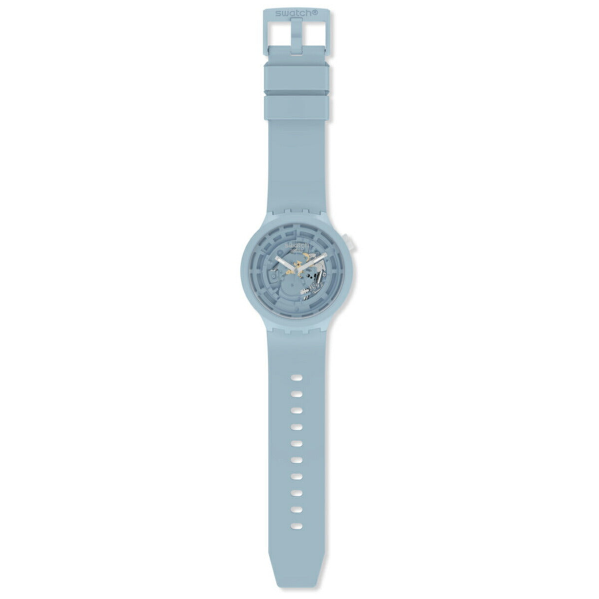 swatch スウォッチ 腕時計 メンズ レディース オリジナルズ ビッグボールド バイオセラミック C-BLUE BIG BOLD BIOCERAMIC SB03N100