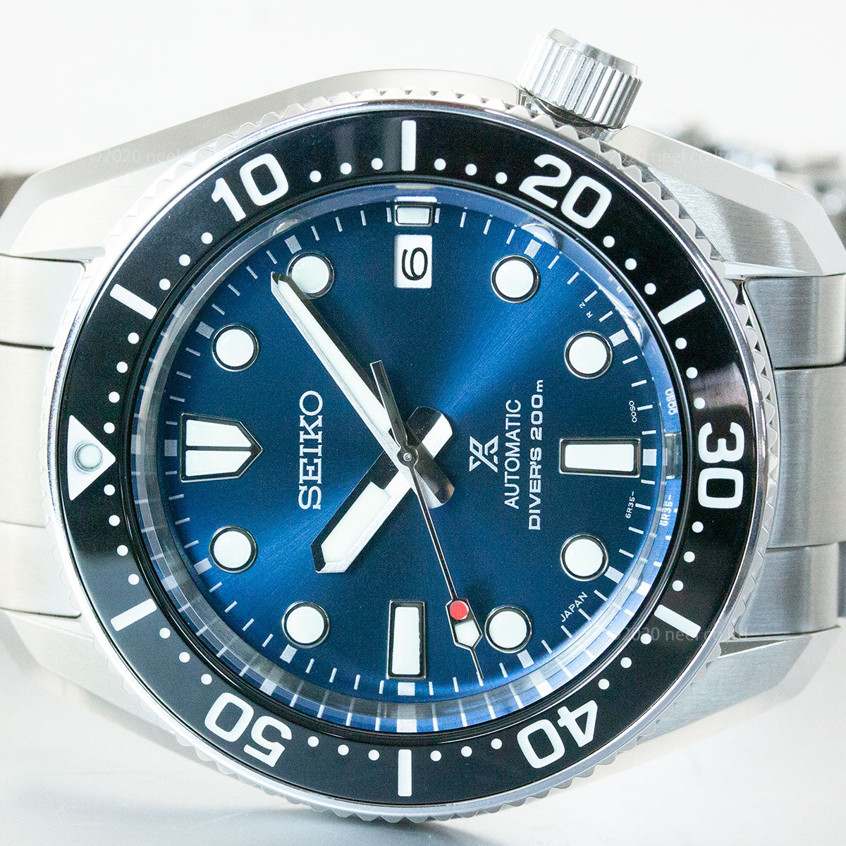 セイコー SEIKO 腕時計 メンズ SBDC127 プロスペックス ダイバースキューバ 1968 メカニカルダイバーズ 現代デザイン DIVER SCUBA 自動巻き（6R35/手巻き付） ブルーxシルバー アナログ表示