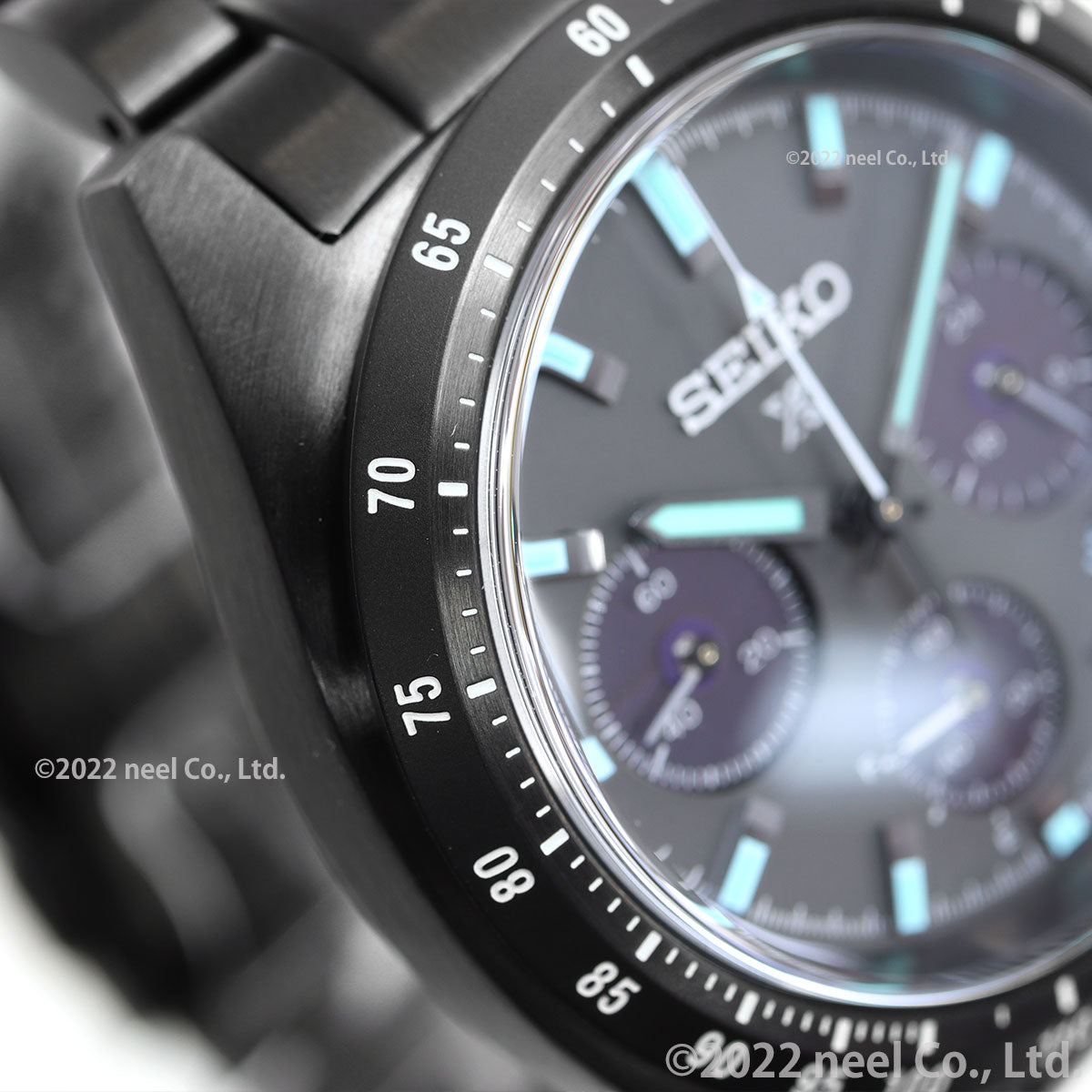 セイコー プロスペックス SBDL103 スピードタイマー ソーラー クロノグラフ メンズ 腕時計 オールブラック 日本製 SEIKO PROSPEX SPEEDTIMER