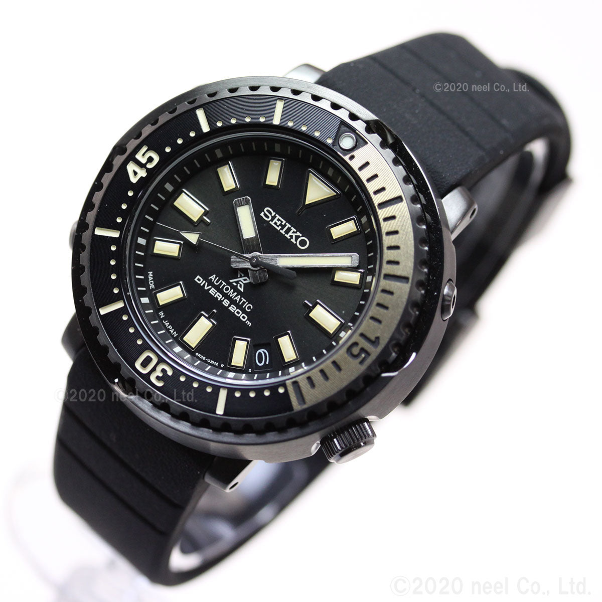 セイコー SEIKO 腕時計 メンズ SBDY091 プロスペックス ダイバースキューバ ストリート シリーズ サファリ DIVER SCUBA STREET SERIES SAFARI 自動巻き（4R35/手巻き付） ブラックxブラック アナログ表示
