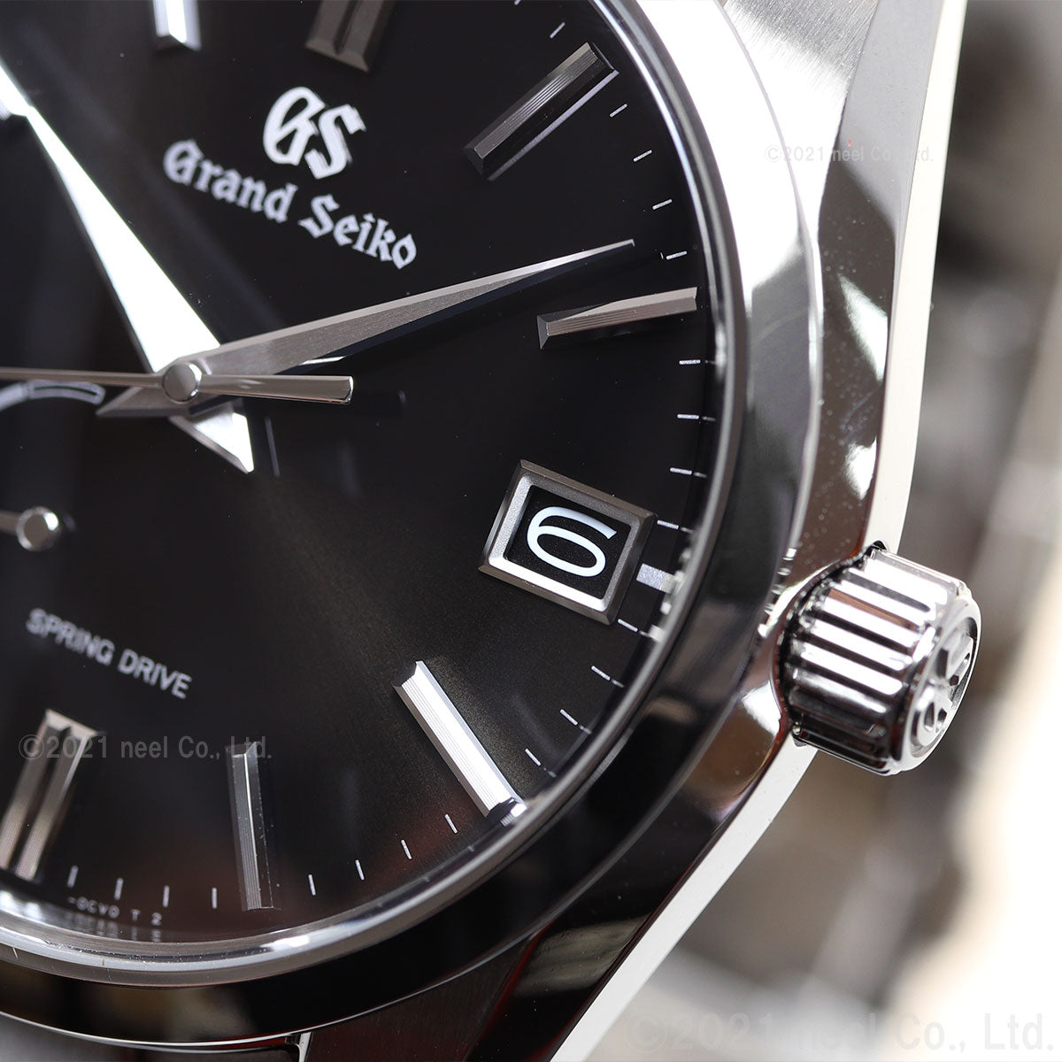 グランドセイコー Grand Seiko SBGA467 ヘリテージコレクション 自動巻 スプリングドライブ 9R65 メンズ 腕時計 日本製 時計 ブラック【36回無金利ローン】