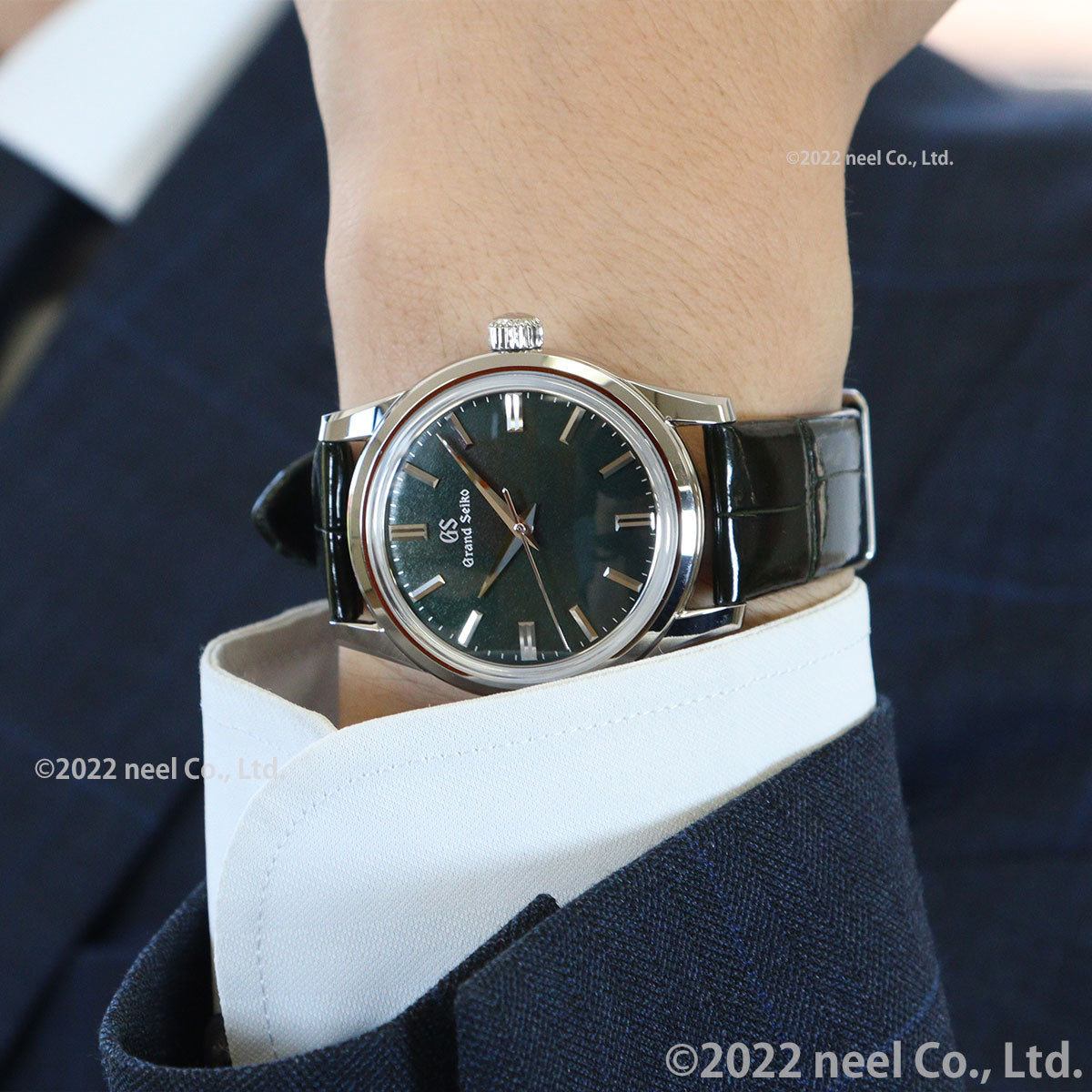 【36回分割手数料無料！】グランドセイコー GRAND SEIKO メカニカル 手巻き 革ベルト 腕時計 メンズ Elegance Collection 杪夏 SBGW285