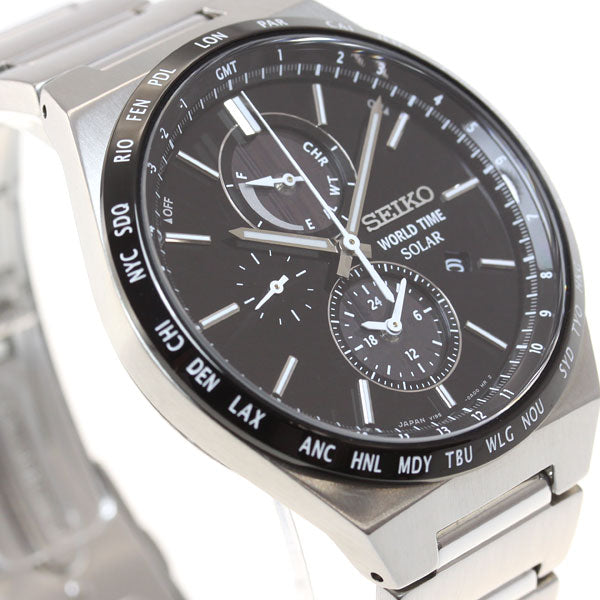 セイコー スピリット スマート SEIKO SPIRIT SMART ソーラー 腕時計 メンズ クロノグラフ SBPJ025